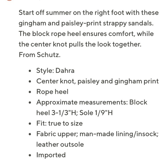 Schutz Dahra Sandals Women's Strappy Block Heel size 11 - Picture 7 of 8